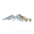 7.5mm T25 zinc flat head screws